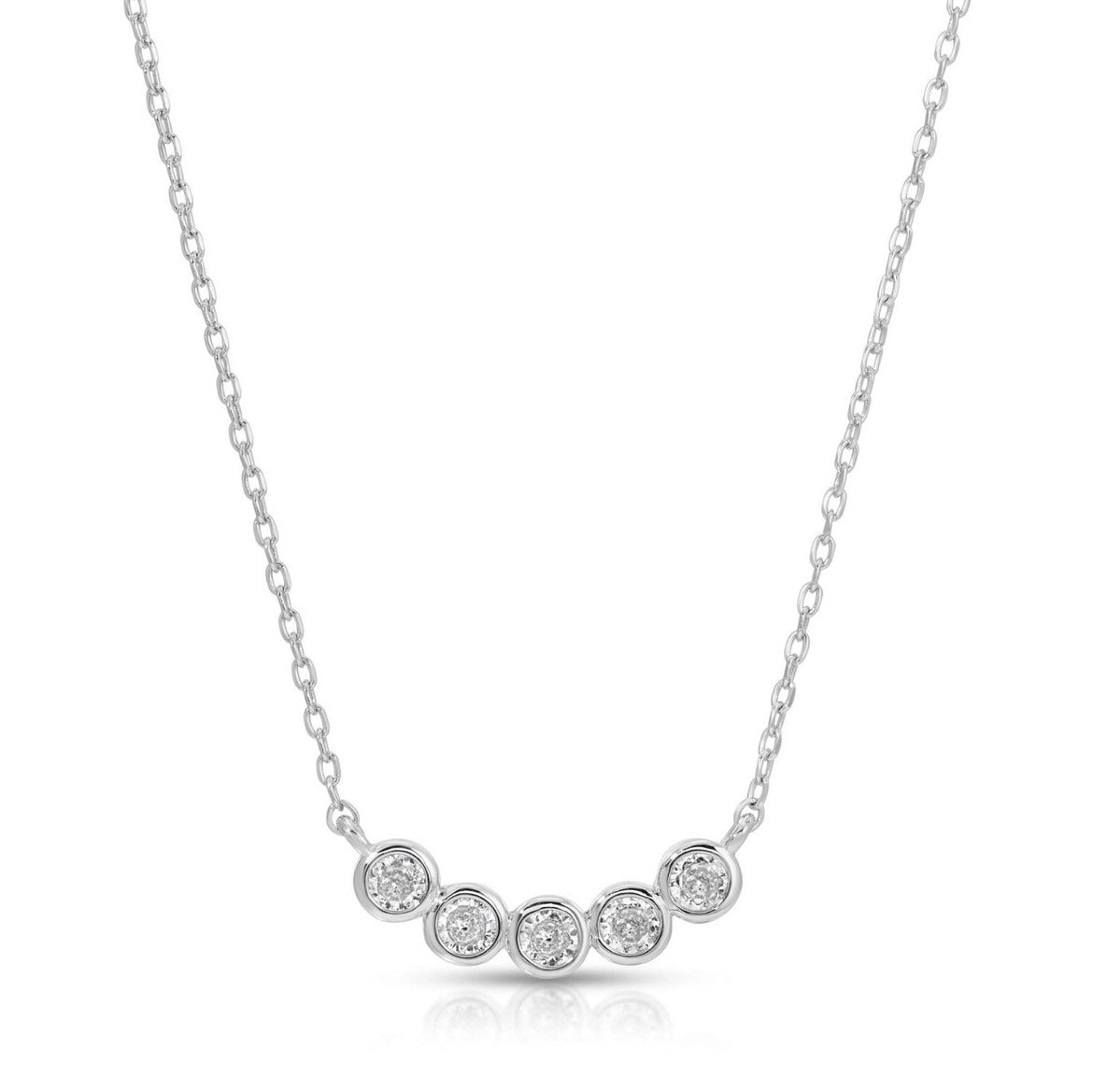 Multi Faux Diamond Necklace - 2 colors! - The Nines