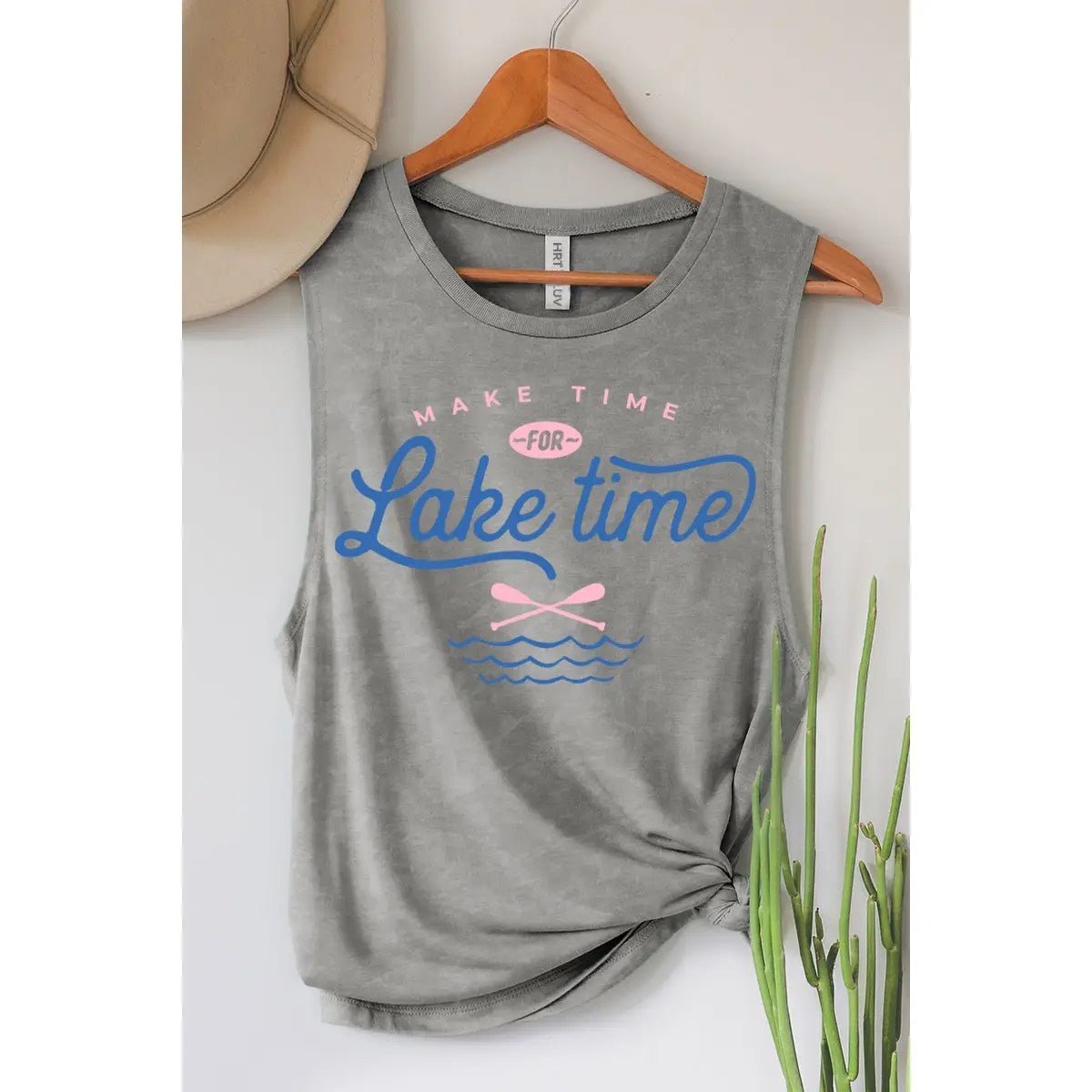 Make Time For Lake Time Mineral Wash Tank - The Nines