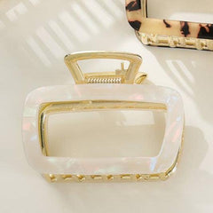 Harlow Rounded Rectangle Claw Clips