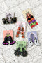 Halloween Beaded Earrings - 6 Styles!