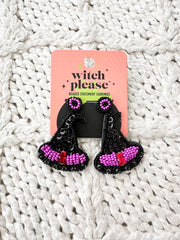 Halloween Beaded Earrings - 6 Styles!