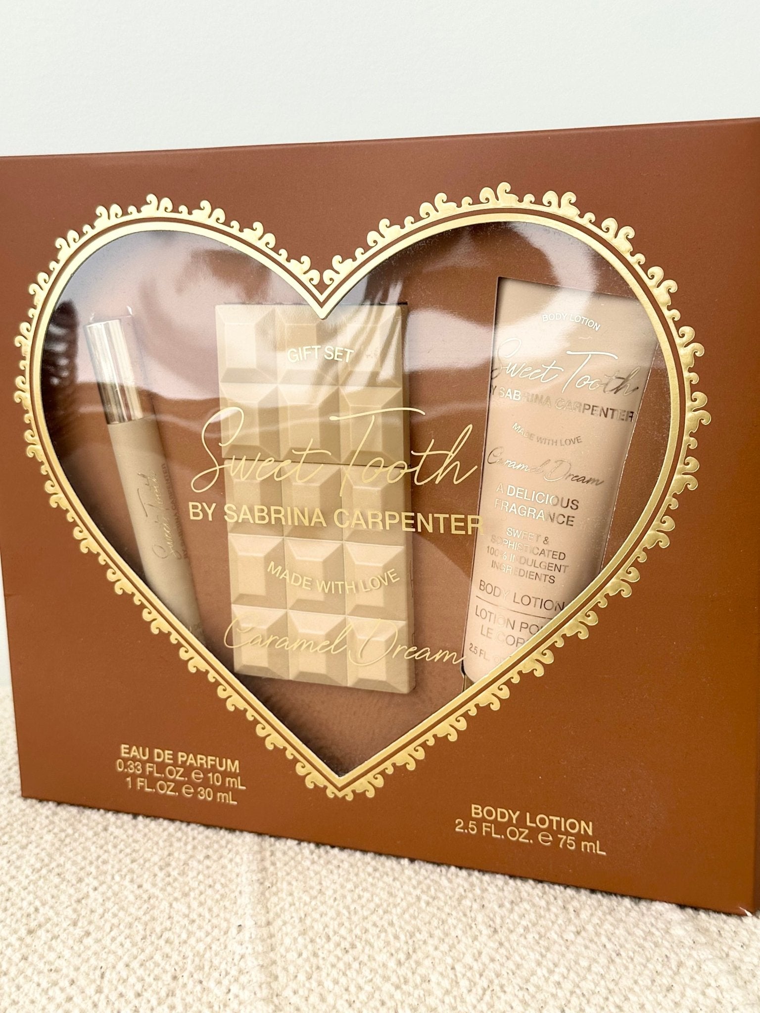 Sabrina Carpenter Sweet Tooth - Caramel Dream Addiction set - The Nines