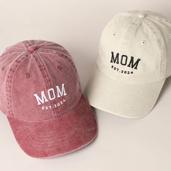 Mom Established 2024 Hat - 2 Colors!