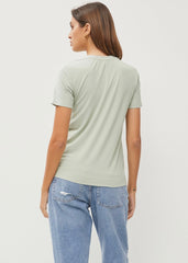 Basic Bamboo Crew Neck Tees - 5 Colors!
