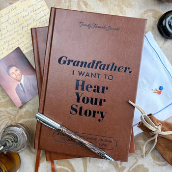 Grandfather I Want To Hear Your Story Keepsake Journal