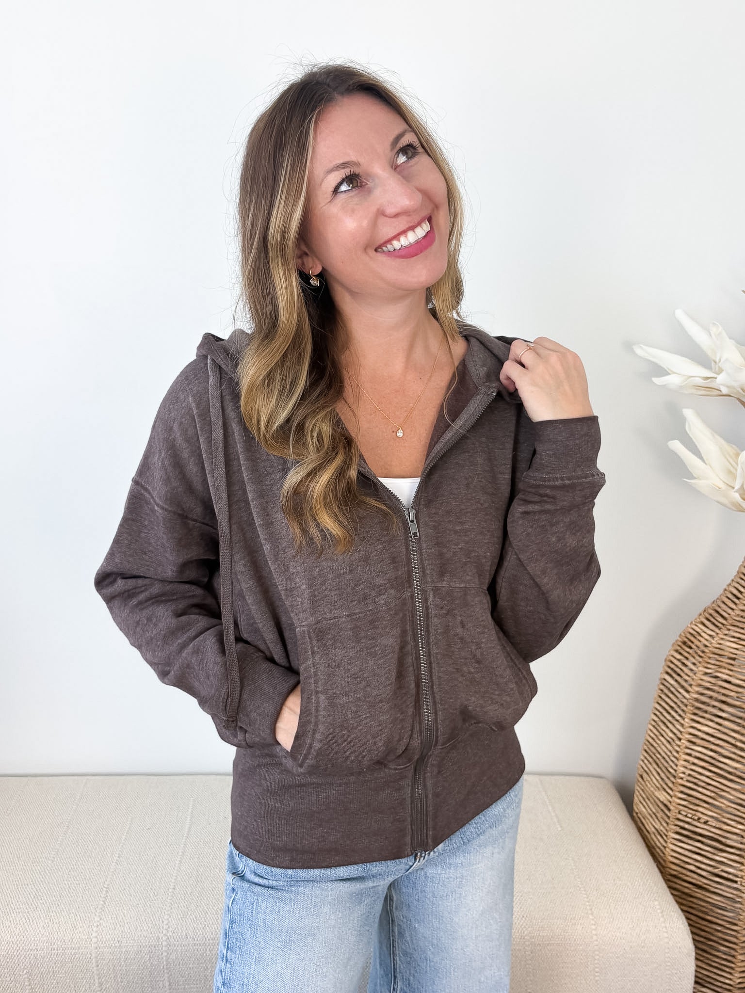 Fleece Hoodie Jacket - The Nines