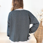 Floral Knit Jacquard Sweater - 2 colors! - The Nines