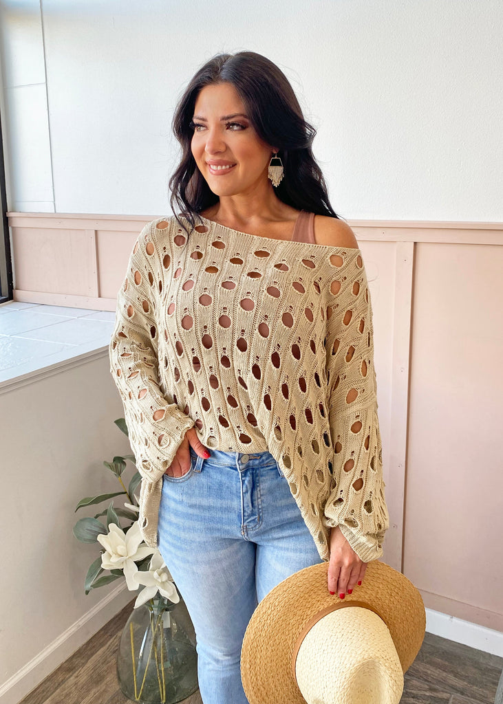 Coastal Cowgirl Knit Summer Pullovers - 2 Colors!