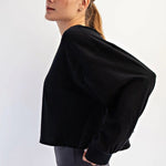 Cropped Long Sleeve Thumbhole Top - 4 Colors! - The Nines