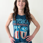 "America 76" Graphic Tank Top - The Nines