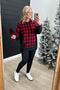 My Favorite Color Is Christmas Red Plaid Hoodie - FINAL SALE