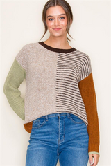 The Maple Striped Sweater - 2 Colors!