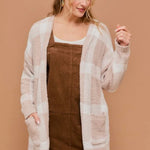 Head In The Clouds Checked Cardigan - The Nines