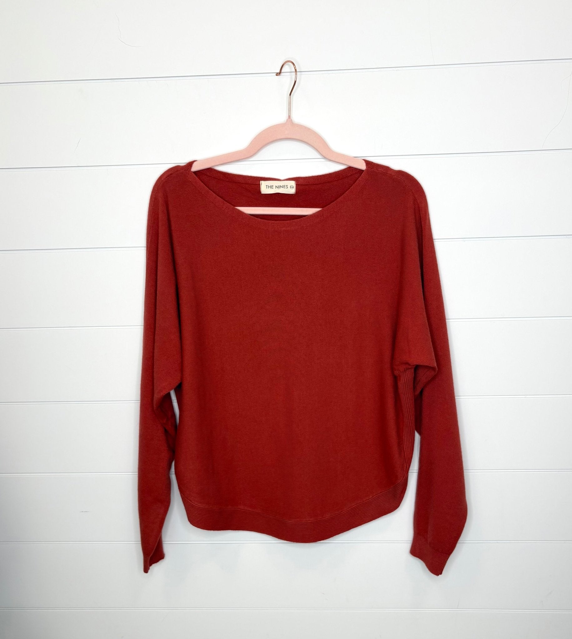 Just Like Cashmere Boat Neck Top - 3 Colors! - The Nines