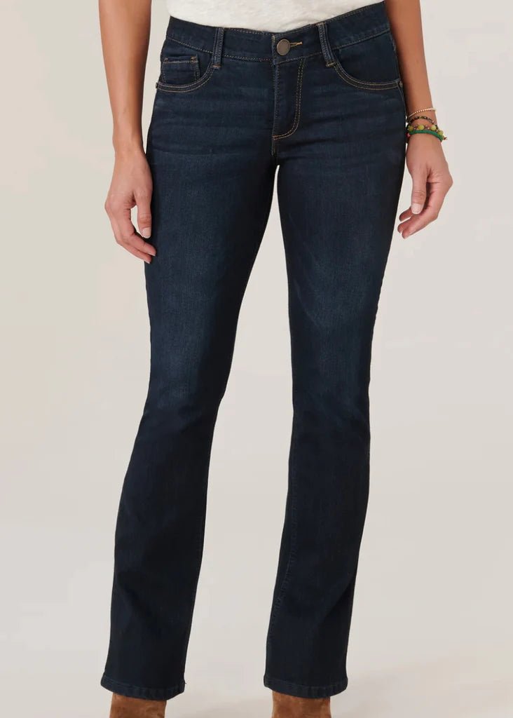 Democracy Ab Solution Itty Bitty Boot Indigo Jeans - The Nines