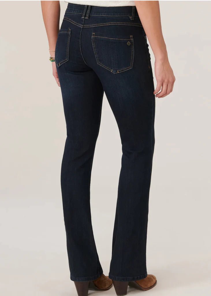 Democracy Ab Solution Itty Bitty Boot Indigo Jeans - The Nines
