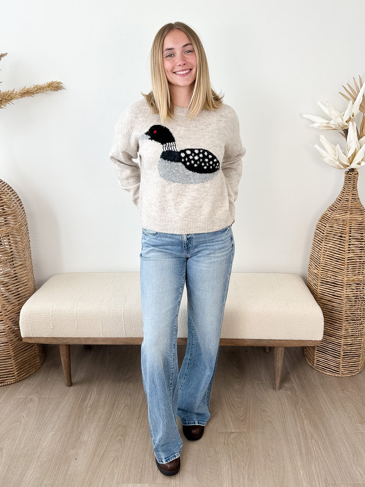 Nines Exclusive Loon Crew Sweater - 3 colors! - The Nines