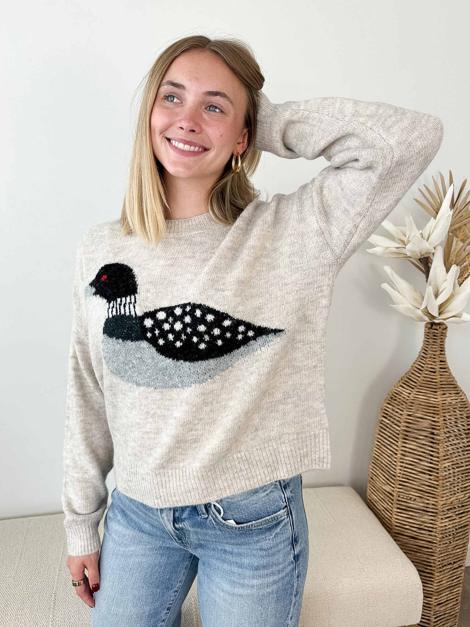 Nines Exclusive Loon Crew Sweater - 3 colors! - The Nines