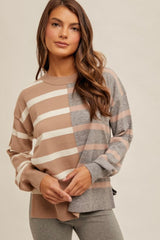 Striped Crew Pullovers - 2 Colors!