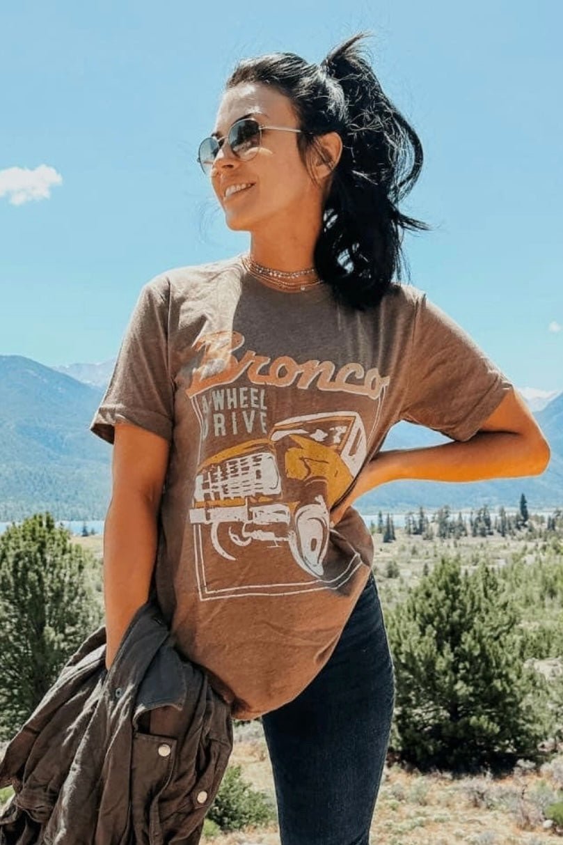 Bronco 4 Wheel Drive Tee - The Nines