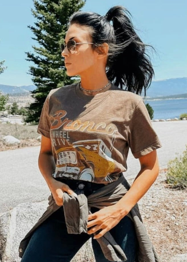 Bronco 4 Wheel Drive Tee - The Nines