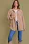 Textured Button Down Shirt Jackets - 2 Colors!