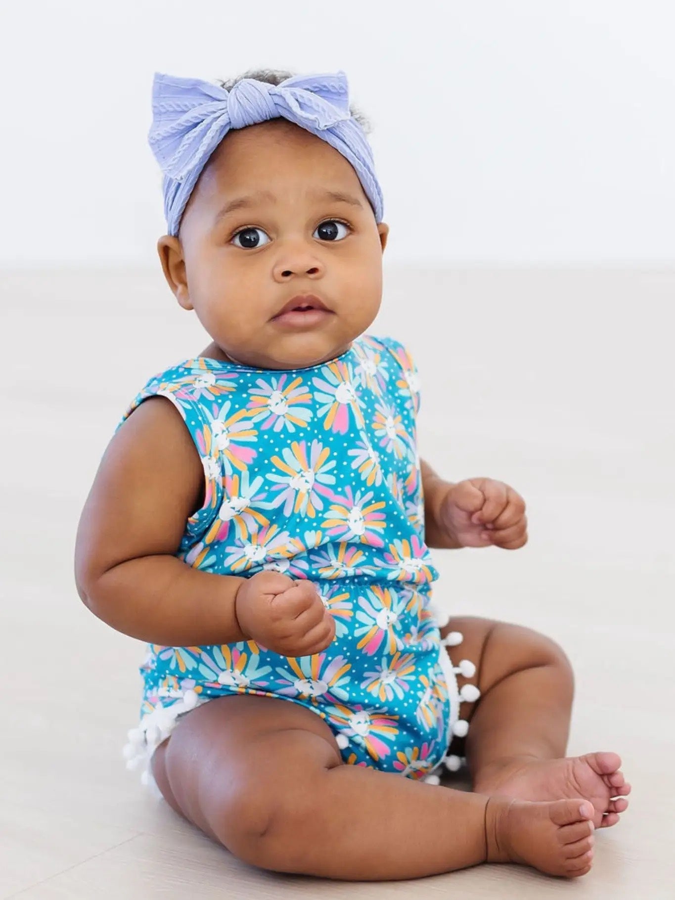 Daisy Dreamland Pom Pom Romper - The Nines