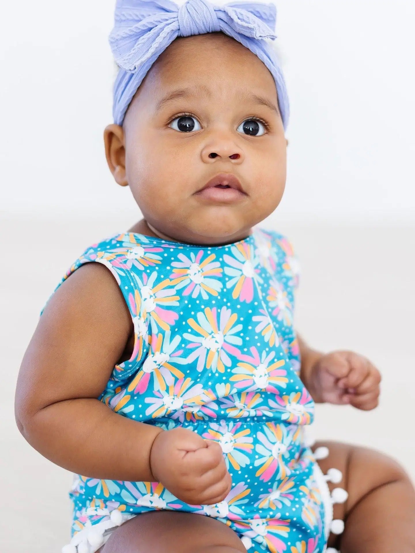 Daisy Dreamland Pom Pom Romper - The Nines