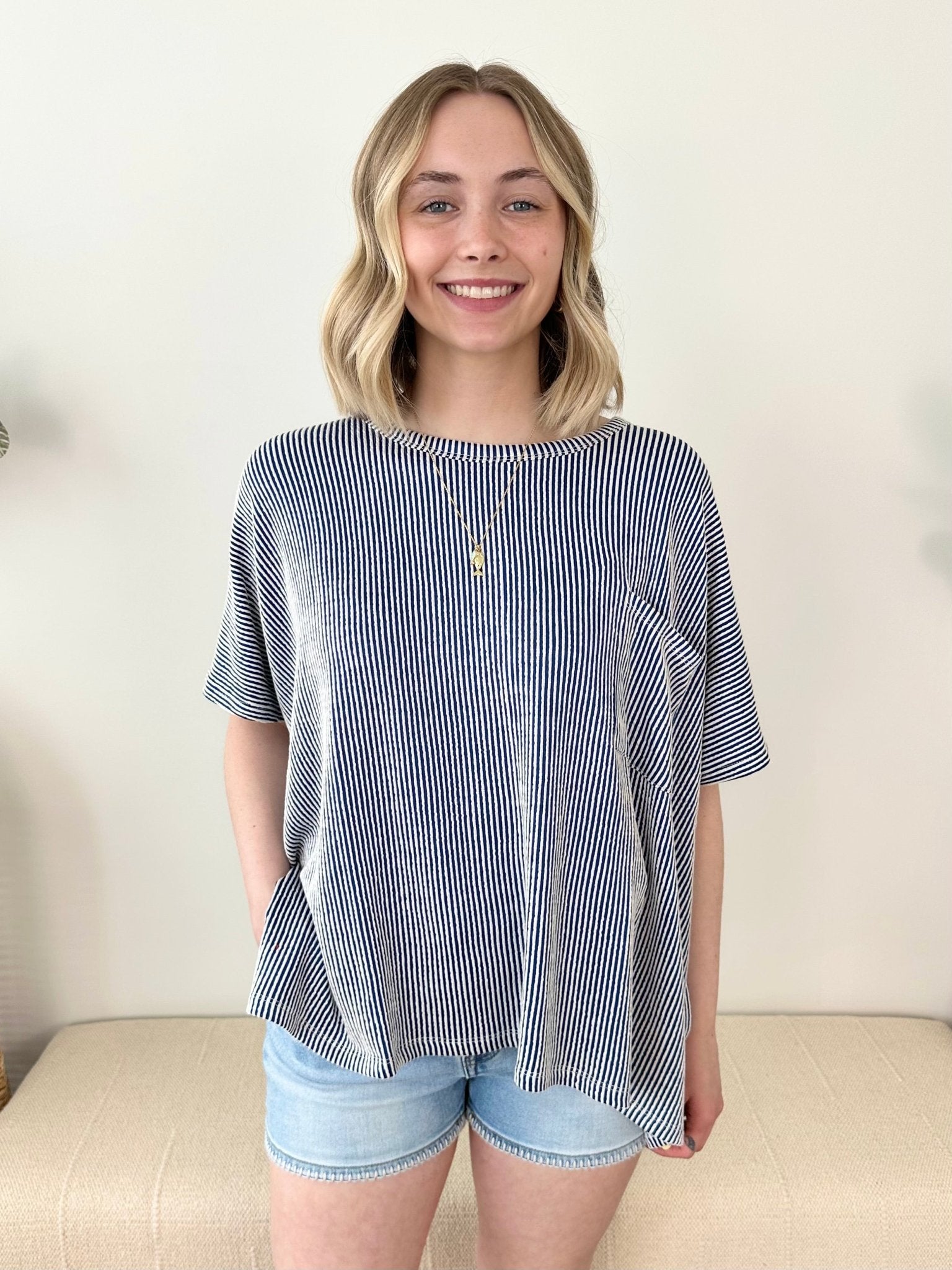 Relaxed Rib Tops - 4 Colors! - The Nines