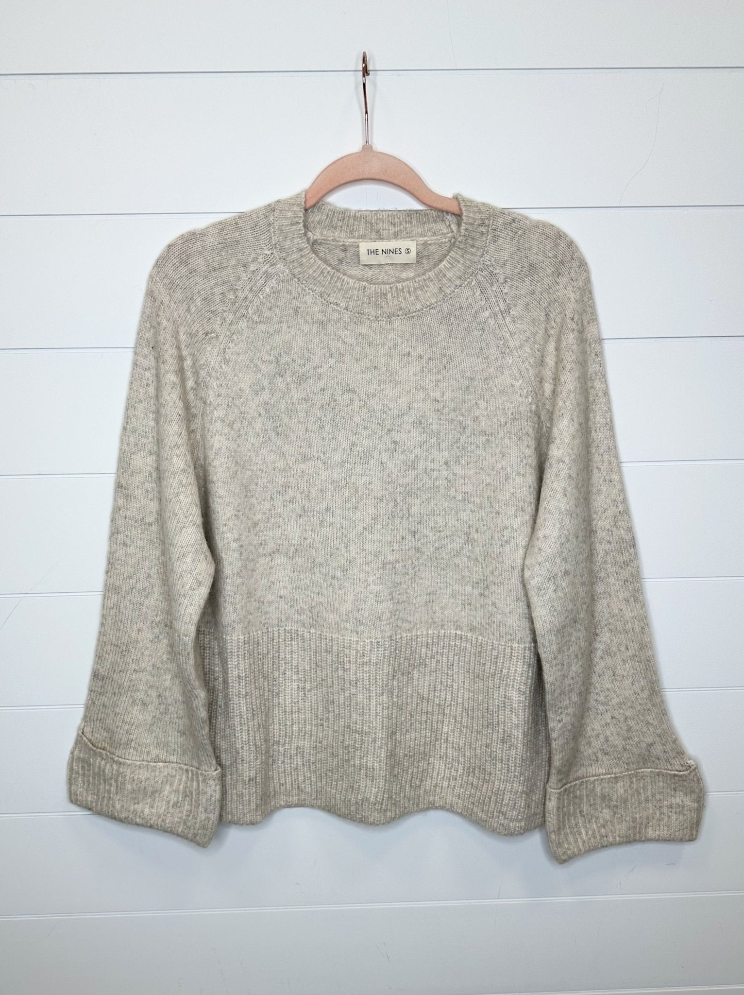 Cuffed Sleeve Sweater - The Nines