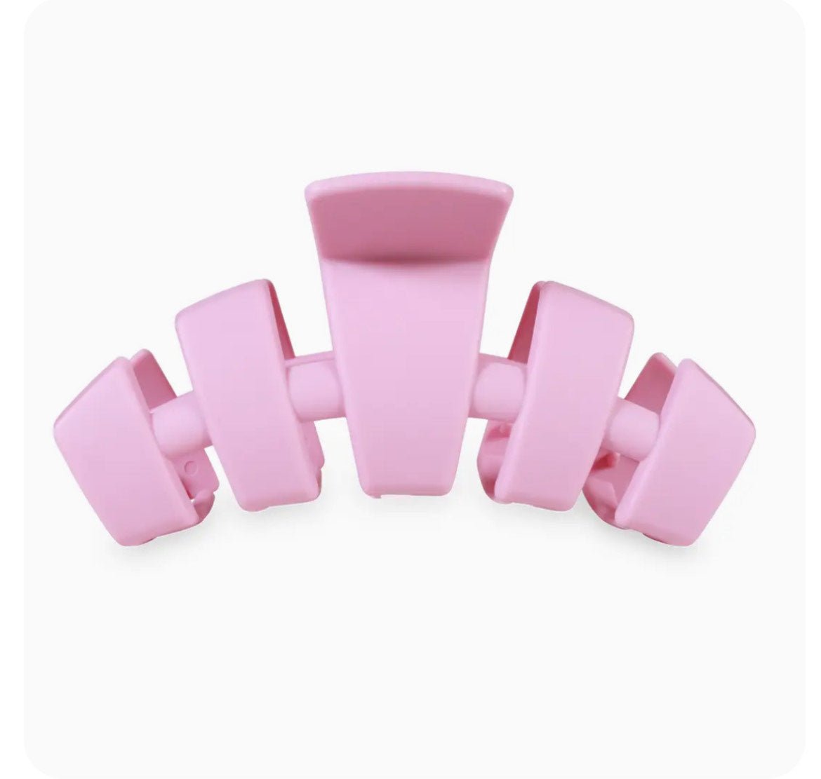 Teleties Pink Large Hair Clip - The Nines