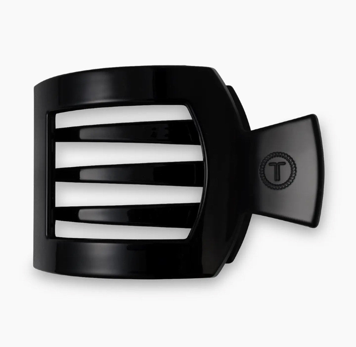 Teleties Square Black Large Clip - The Nines