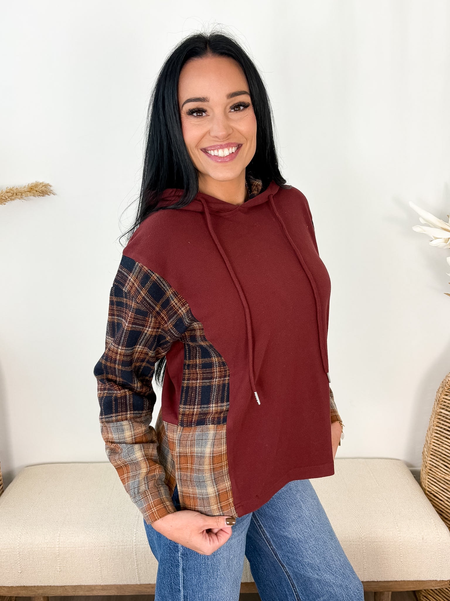 Fireside Flannel Hoodie