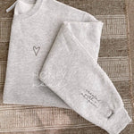 Created With A Purpose Embroidered Crewneck Sweatshirt - The Nines