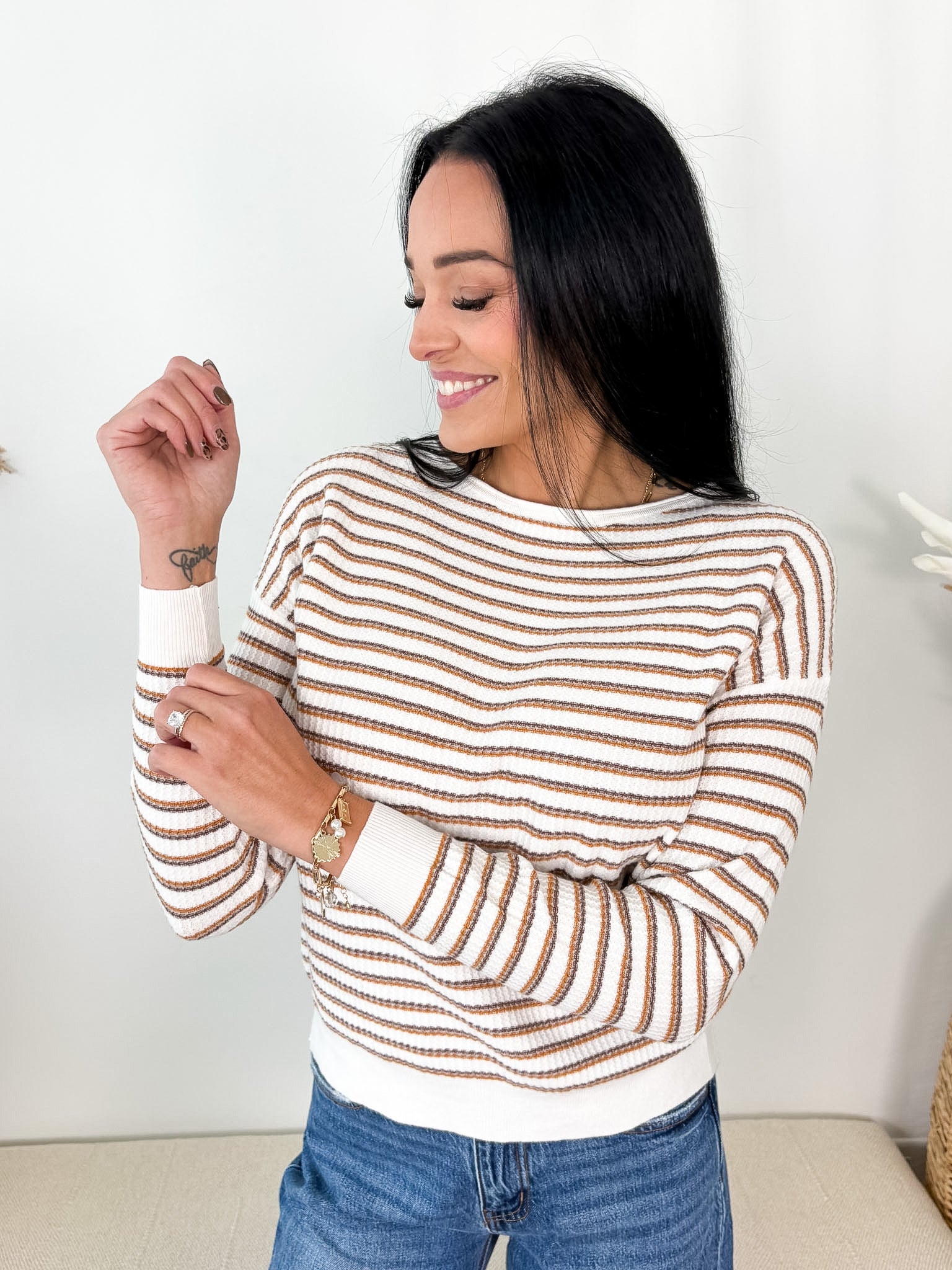 Meet Me for Coffee Knit Top - 2 colors! - The Nines