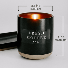 Fresh Coffee 12 oz Soy Candle