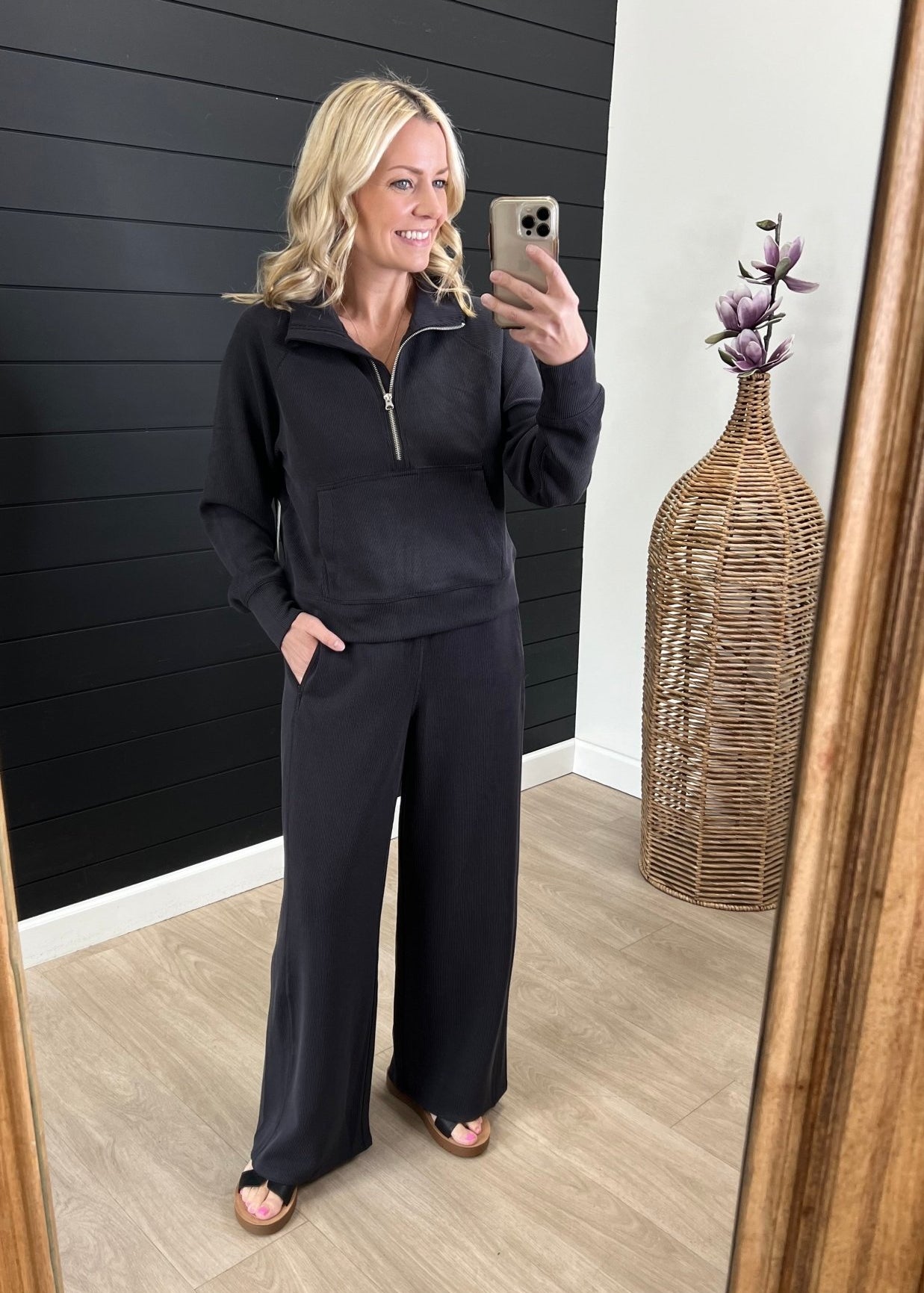Luxe Ribbed Pants - 3 Colors! - The Nines