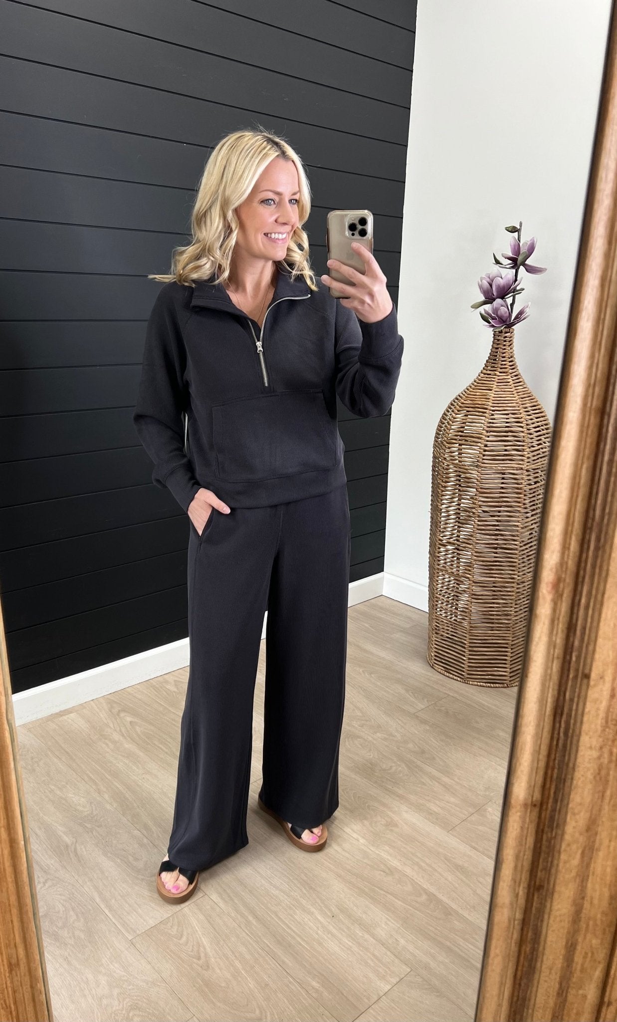 Luxe Ribbed Pants - 3 Colors! - The Nines