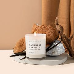 Cashmere + Vanilla 11oz Soy Candle