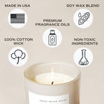 By The Fireside 15oz Soy Candle - The Nines