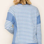 Lilah Light Blue Sweatshirt - The Nines