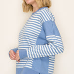 Lilah Light Blue Sweatshirt - The Nines