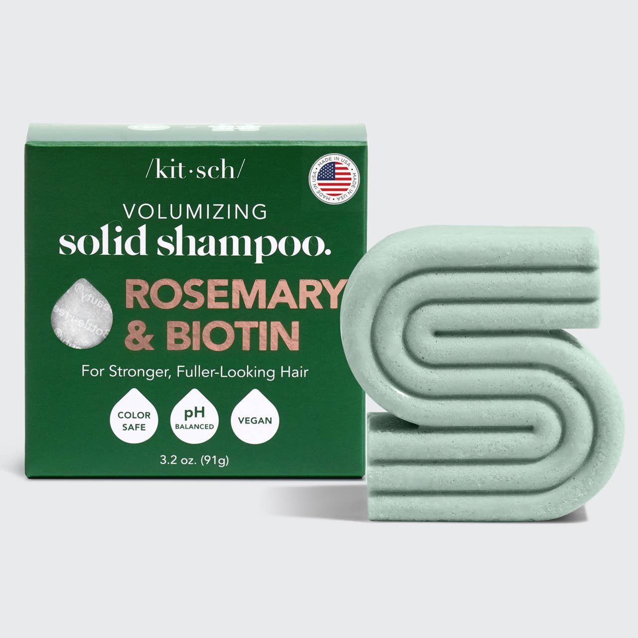 Kitsch Volumizing Solid Shampoo - Rosemary & Biotin - The Nines
