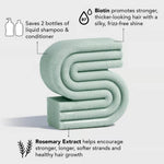 Kitsch Volumizing Solid Shampoo - Rosemary & Biotin - The Nines