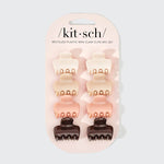 Kitsch Recycled Plastic Mini Cloud Claw Clips 8pc Set - The Nines