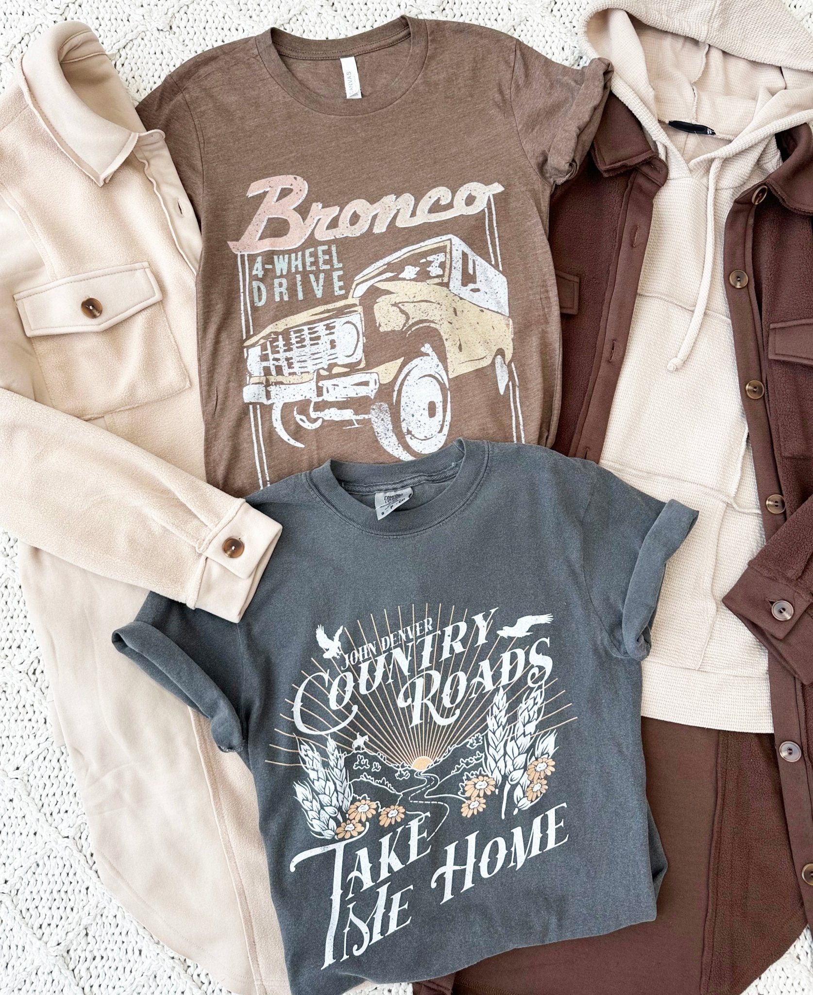 Bronco 4 Wheel Drive Tee - The Nines