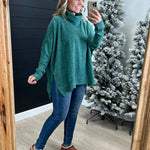 Soft Brushed Poncho Pullover - FINAL SALE - The Nines