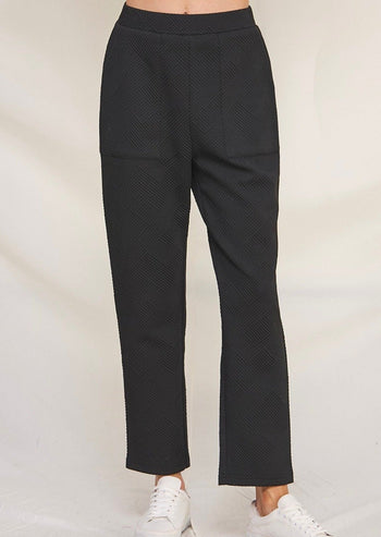 No Time For Jet Lag Textured Lounge Pants - 3 Colors!