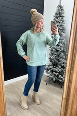 French Terry Oversized Cozy Tops - 4 Colors!