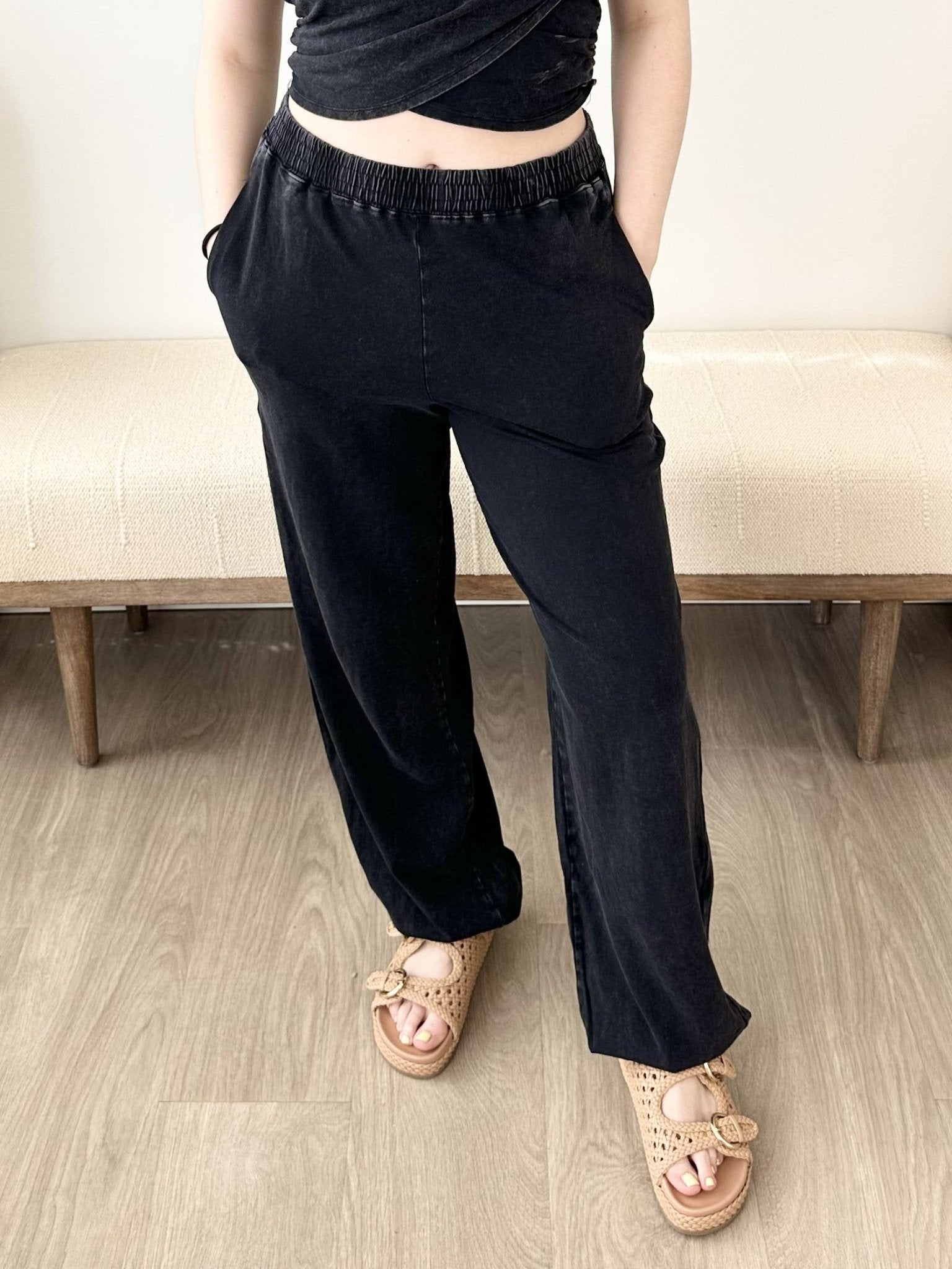 Mineral Wash Joggers - The Nines